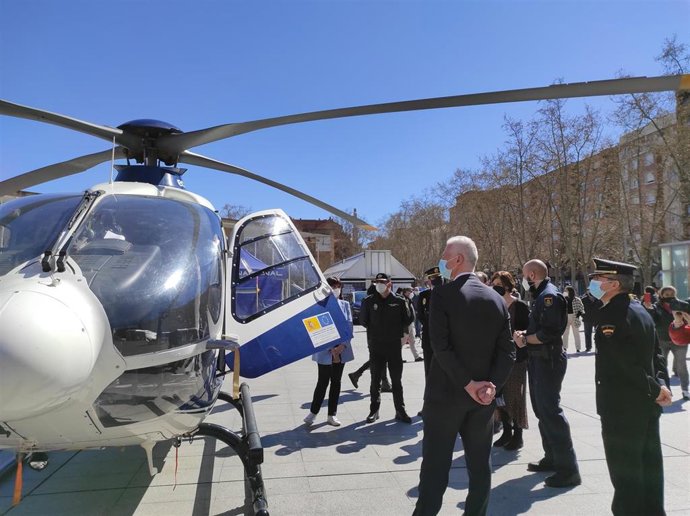 Policía Nacional de La Rioja despliega una Unidad de Seguridad y Protección Aérea