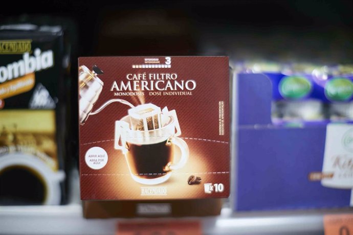 Archivo - El café filtro americano de Mercadona, elaborado en Logroño, entre las grandes innovaciones del consumo en España
