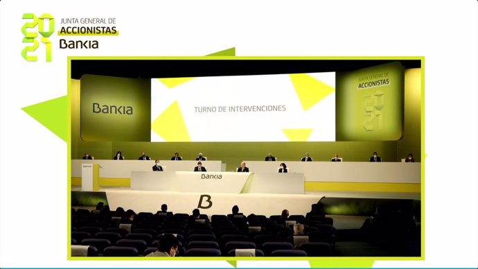 Plano general Junta Accionistas Bankia 2021