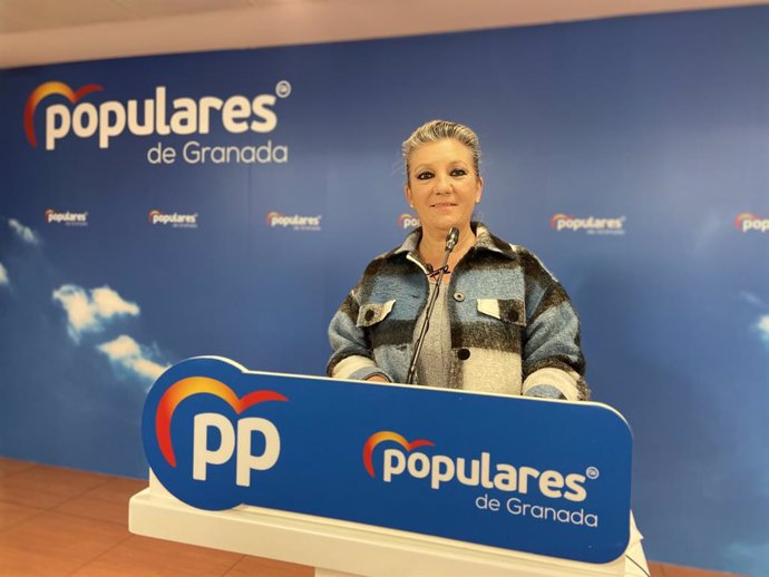 La portavoz adjunta del PP en la Diputación de Granada, Carmen Lidia Reyes