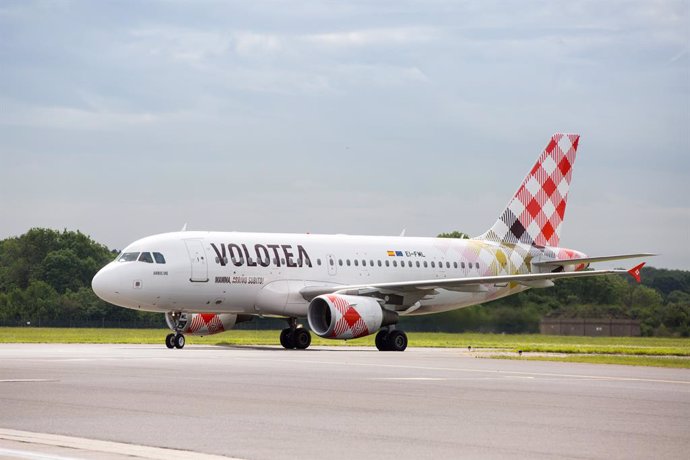 Archivo - Avión de Volotea.