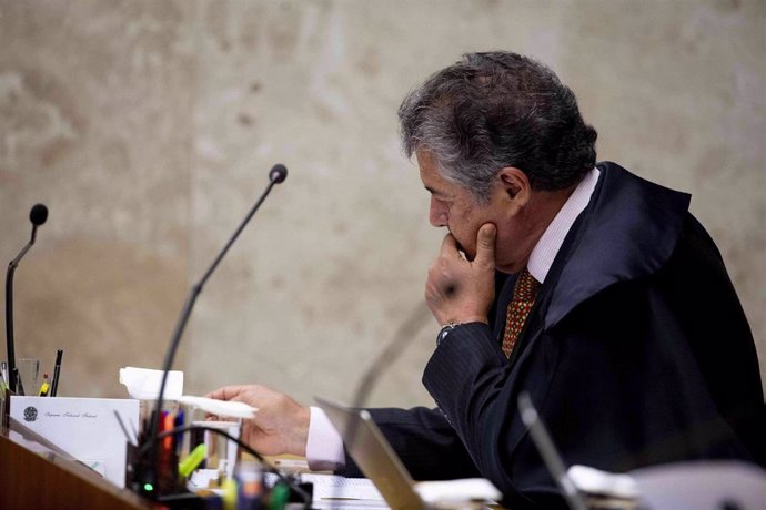 El juez del Tribunal Supremo de Brasil, Marco Aurélio de Mello.