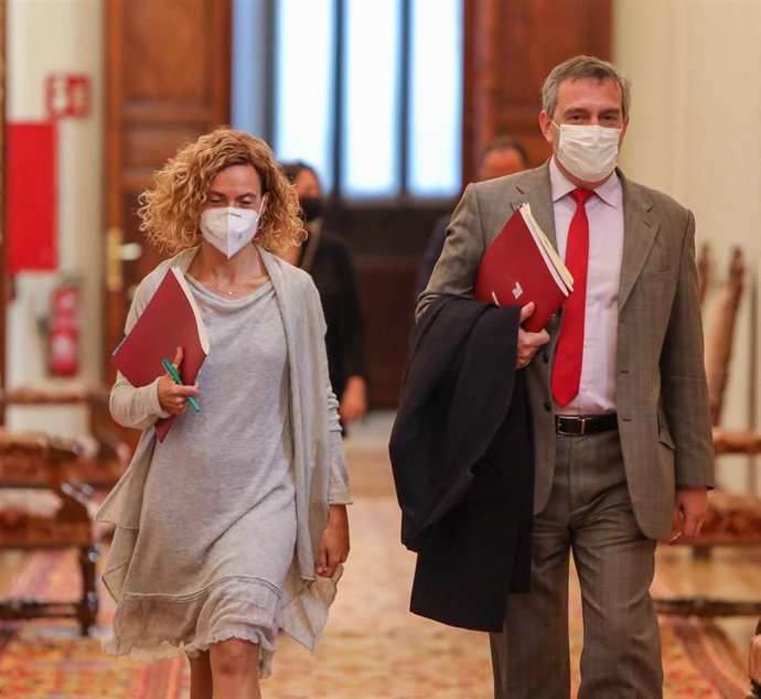 La presidenta del Congreso de los Diputados, Meritxell Batet