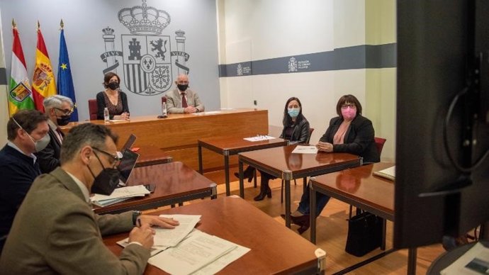 Reunión Delegación del Gobierno y Consejería de Educación para abordar dudas de la LOMLOE con el secretario de Estado de Educación, Alejandro Tiana