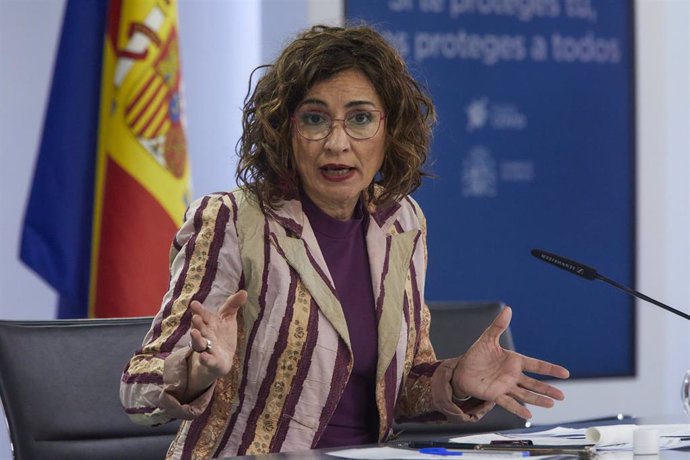La ministra de Hacienda y portavoz del Gobierno, María Jesús Montero