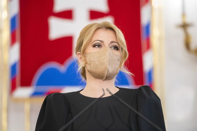 La presidenta de Eslovaquia, Zuzana Caputova