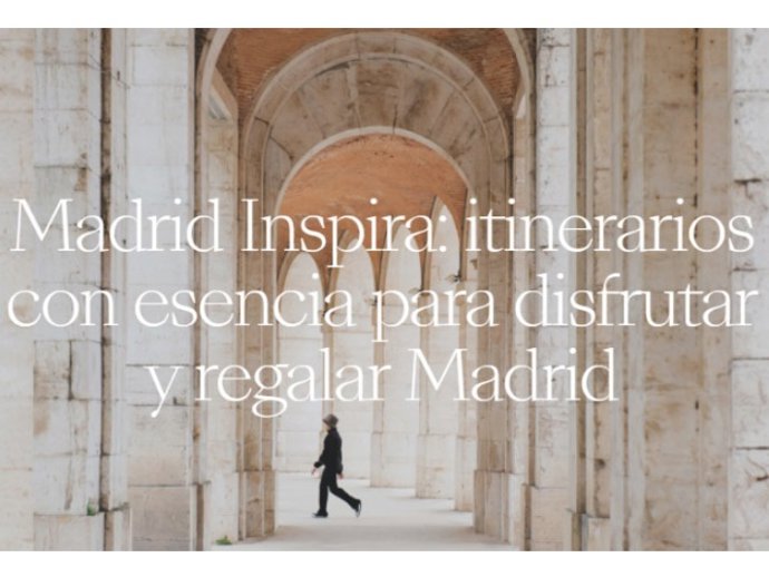 Archivo - Madrid Inspira, 6 rutas para conocer Madrid a través de su arte, su gastronomía, su cultura y su moda