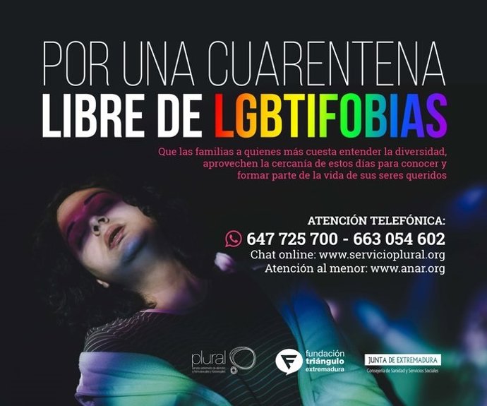 La Fundación Triángulo atiende a las víctimas de agresiones LGTBIfóbicas.