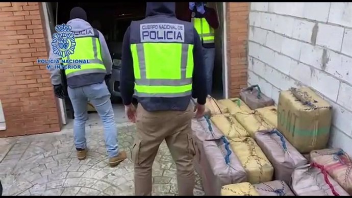 Droga incautada en una 'guardería' en Algeciras