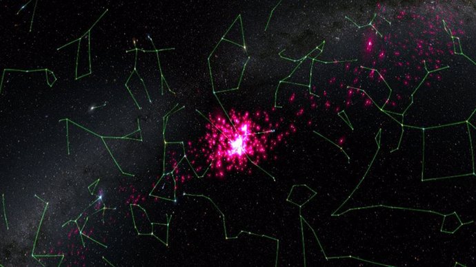Núcleo del cúmulo estelar Hyades