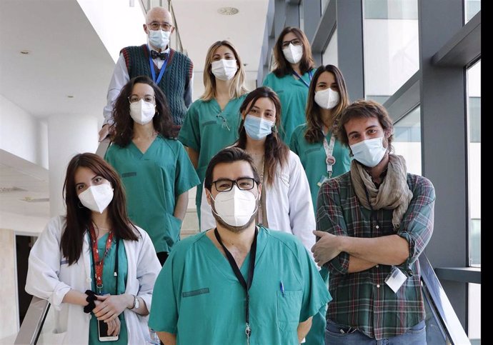 Profesionales del servicio de Obstetricia del Hospital Universitari i Politcnic La Fe