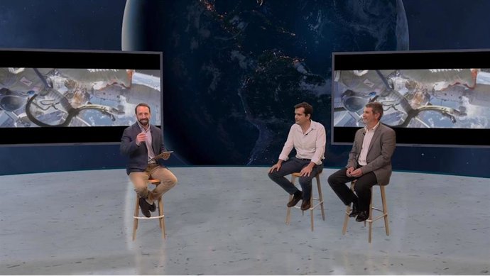 Archivo - Evento virtual con jóvenes ingenieros de Indra