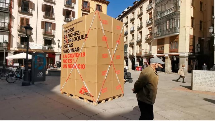 Archivo - MSF pide al Gobierno español que no obstaculice la suspensión temporal de patentes COVID-19 y que apoye el inicio de las negociaciones formales en la OMC para incrementar la producción de vacunas