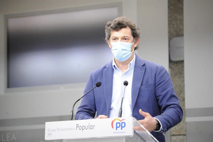 El diputado del PP en la Asamblea de Extremadura Juan Luis Rodríguez