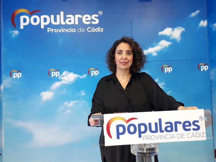 Carmen Sánchez, portavoz provincial del PP en Cádiz