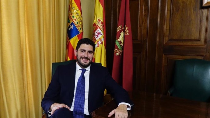 El portvoz de VOX en el Ayuntamiento de Teruel, Alejandro Nolasco