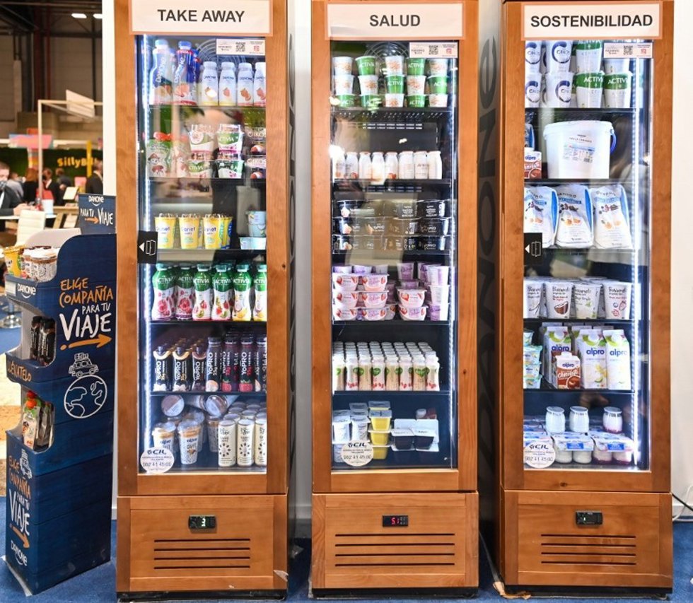Innovaciones de Danone presentadas en la feria HIP