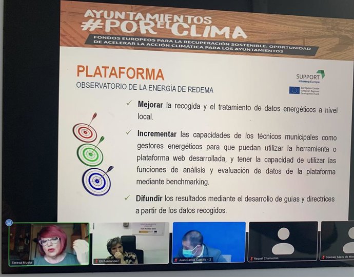 La FAMP participa en la presentación de la plataforma 'Ayuntamientos #PorElClima'.