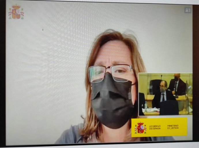 La exgerente del PP de La Rioja,  Ana Elvira Martínez, comparece ante la Audiencia Nacional por la caja 'b' del PP