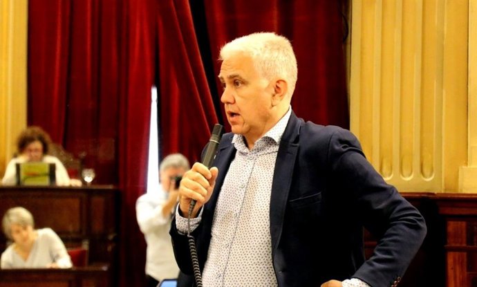 Archivo - El diputado de El PI Josep Meli.