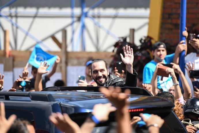 El presidente de El Salvador, Nayib Bukele