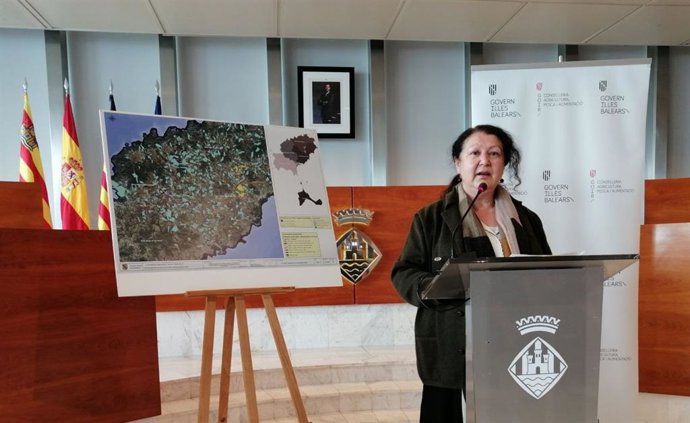 Mae de la Concha presenta en Ibiza un plan de regadíos