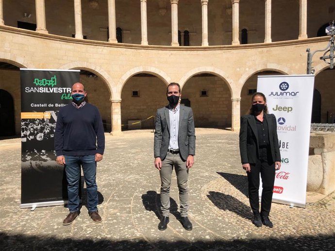 Presentación de la 8 San Silvestre Palma, en el Castillo de Bellver.