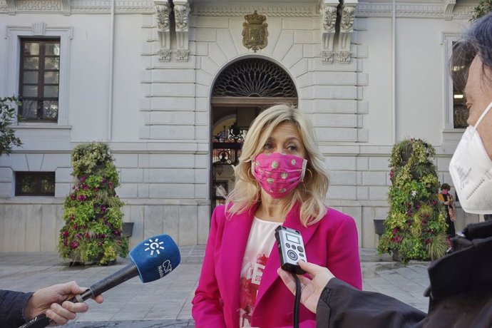 La concejal de Medio Ambiente de Granada, Pepa Rubia.