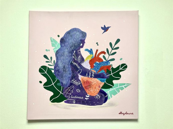 Obra 'Nada crece allí', de Laura Alloza.