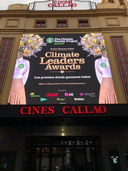 Entrega de premios de los Climate Reality Project.