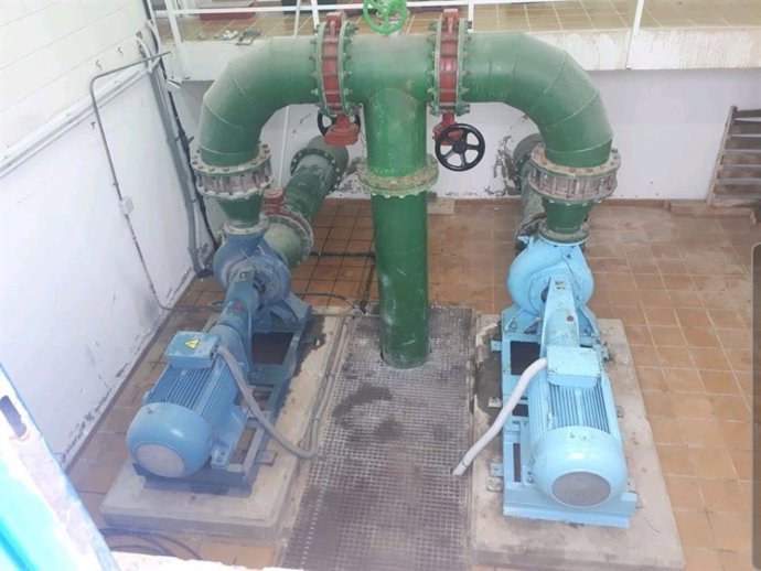 Imagen de una de las estaciones de bombeo