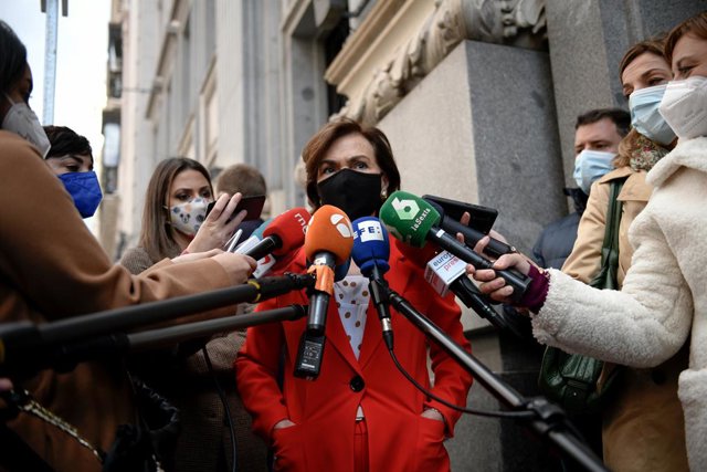 La vicepresidenta primera del Govern espanyol, Carmen Calvo (Arxiu)