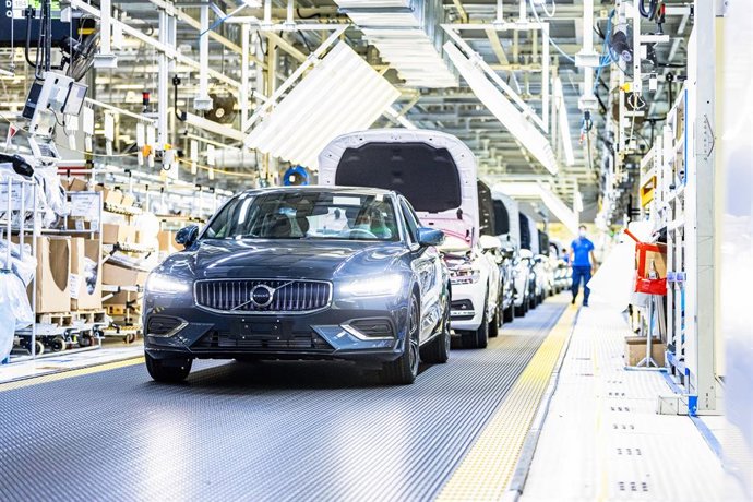 Archivo - Planta de Volvo Cars en Daqing (China)