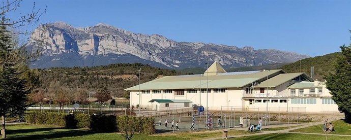 Polideportivo municipal de Aínsa-Sobrarbe.