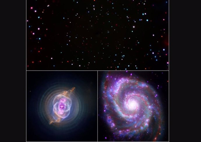 Tres nuevas sonificaciones de imágenes de telescopios de la NASA