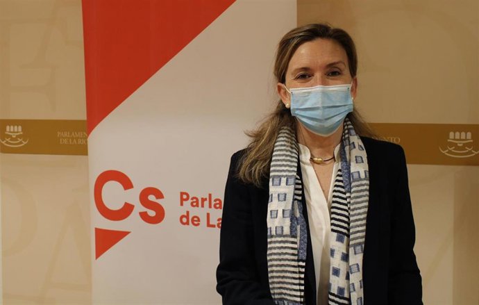 La diputada del Grupo Parlamentario de Ciudadanos (GPCs) La Rioja, Belinda León