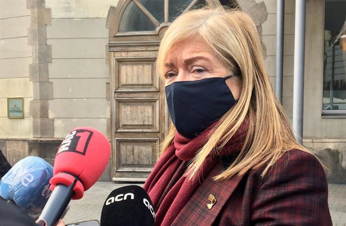 Archivo - La consellera de Cultura de la Generalitat de Catalunya, ngels Ponsa