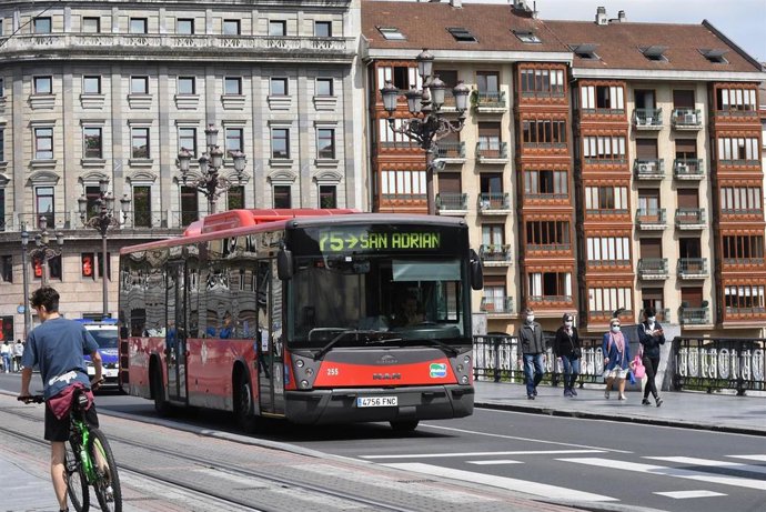 Archivo - Imagen de un Bilbobus.
