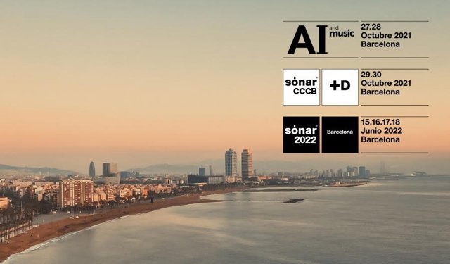 Cartel del AI and Music Festival, SónarCCCB y Sónar 2022