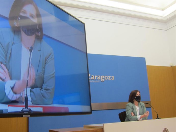 La vicealcaldesa y consejera municipal de Cultura y Proyección Exterior del Ayuntamiento de Zaragoza, Sara Fernández