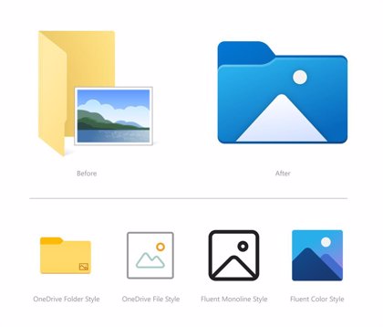 Aparador Que pasa principal Microsoft actualiza los iconos del 'Explorador de archivos' en Windows 10