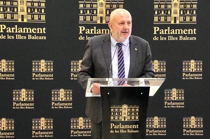 El portavoz de MÉS per Mallorca en el Parlament, Miquel Ensenyat.