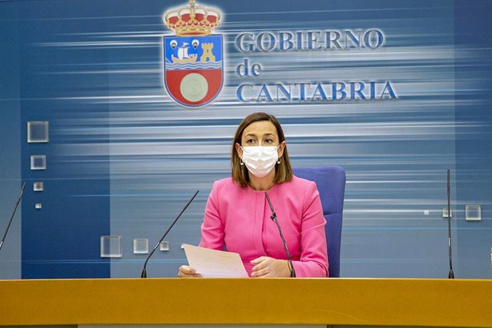 La Consejera De Economía Y Hacienda, María Sánchez, Informa, En Rueda De Prensa De Los Acuerdos Del Consejo De Gobierno.