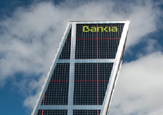 Archivo - Sede de Bankia en Madrid
