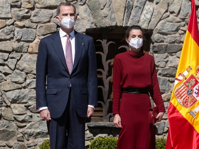 Los Reyes, en su primer acto en Andorra