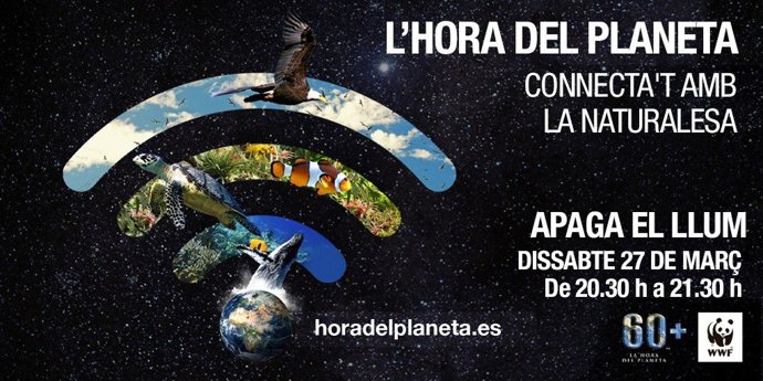 El Ayuntamiento de Palma se suma al apagón colectivo contra el cambio climático.