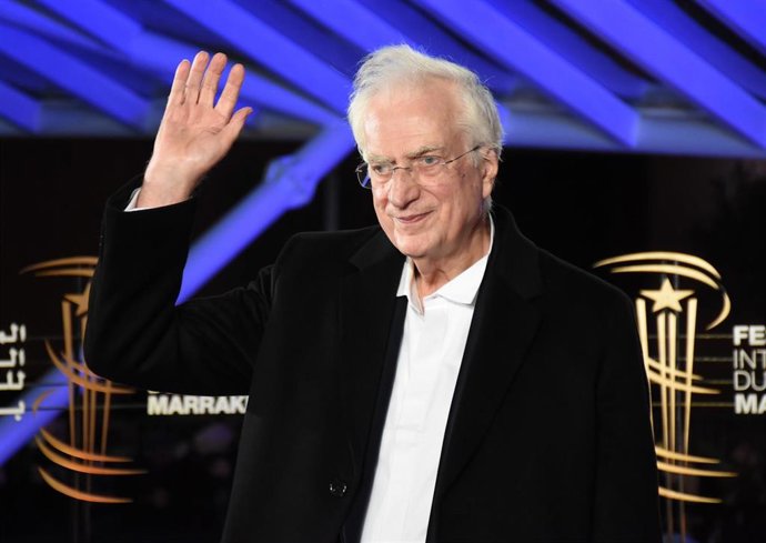 Bertrand Tavernier attends the tribute to himself during the 18th Marrakech International Film Festival in Marrakech, Morocco