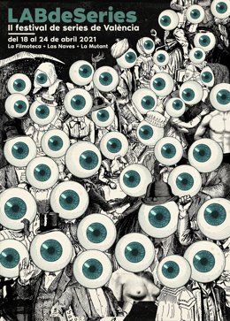 Cartel diseñado por Aitana Carrasco para Labseries