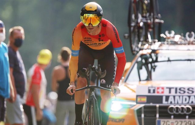 Archivo - El ciclista Mikel Landa 