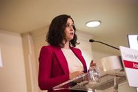 La Junta Electoral determina que Ayuso infringió la Ley Electoral en una rueda de prensa en la que pidió el voto